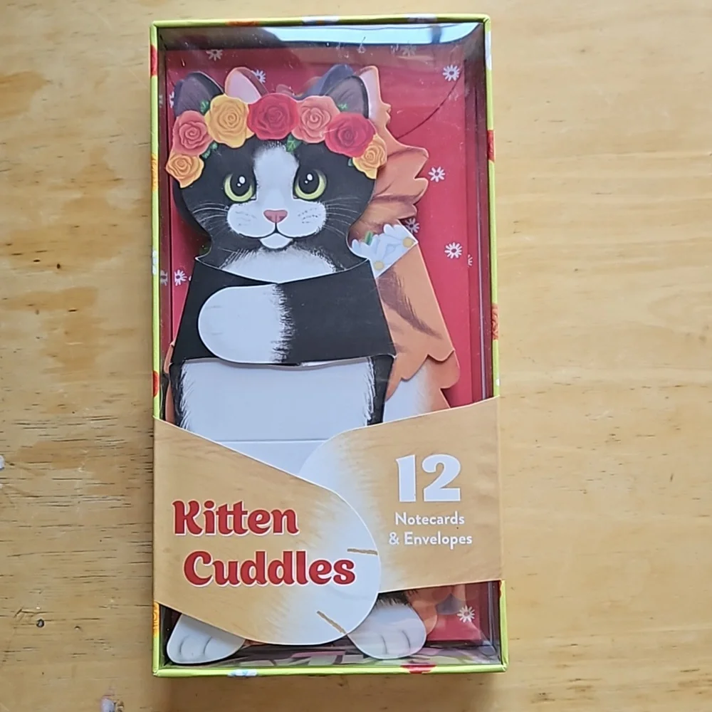 KITTEN CUDDLES NOTECARDS